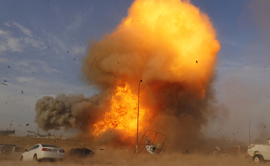 Взрыв в районе Багдада. Архив


