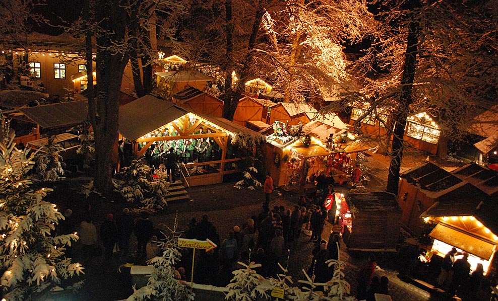 Рождественская ярмарка в Динкельсбюле