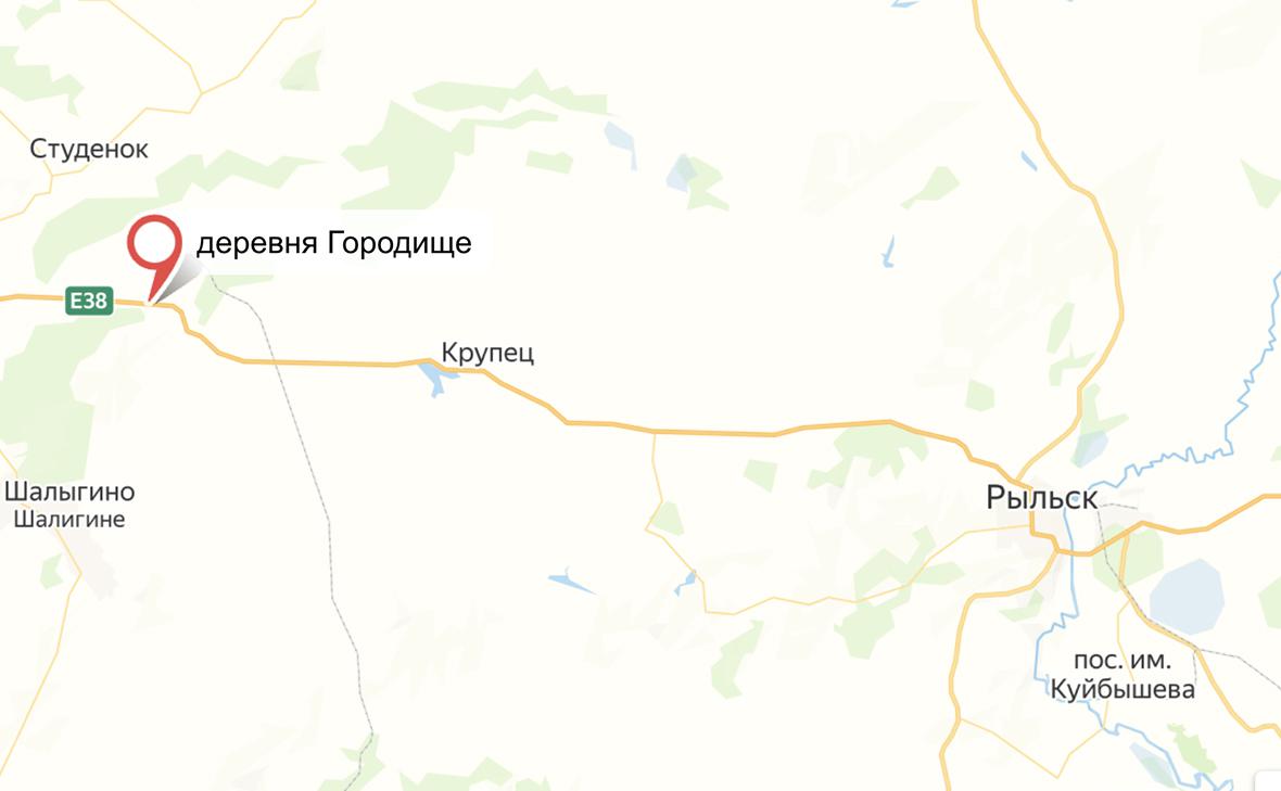 Один человек погиб в Курской области после падения дрона на машину