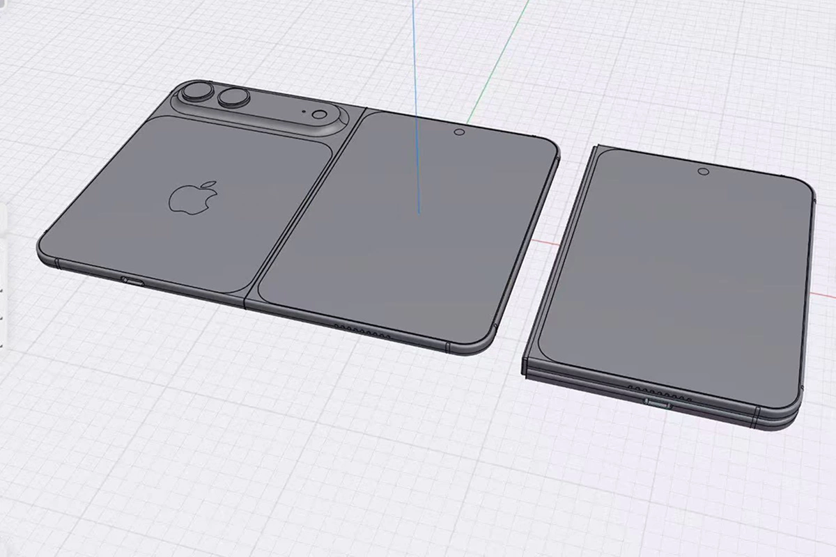 Предполагаемые рендеры iPhone Fold
