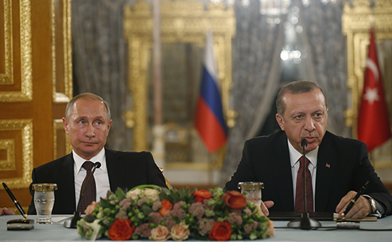 Владимир Путин и Реджеп&nbsp;Эрдоган




