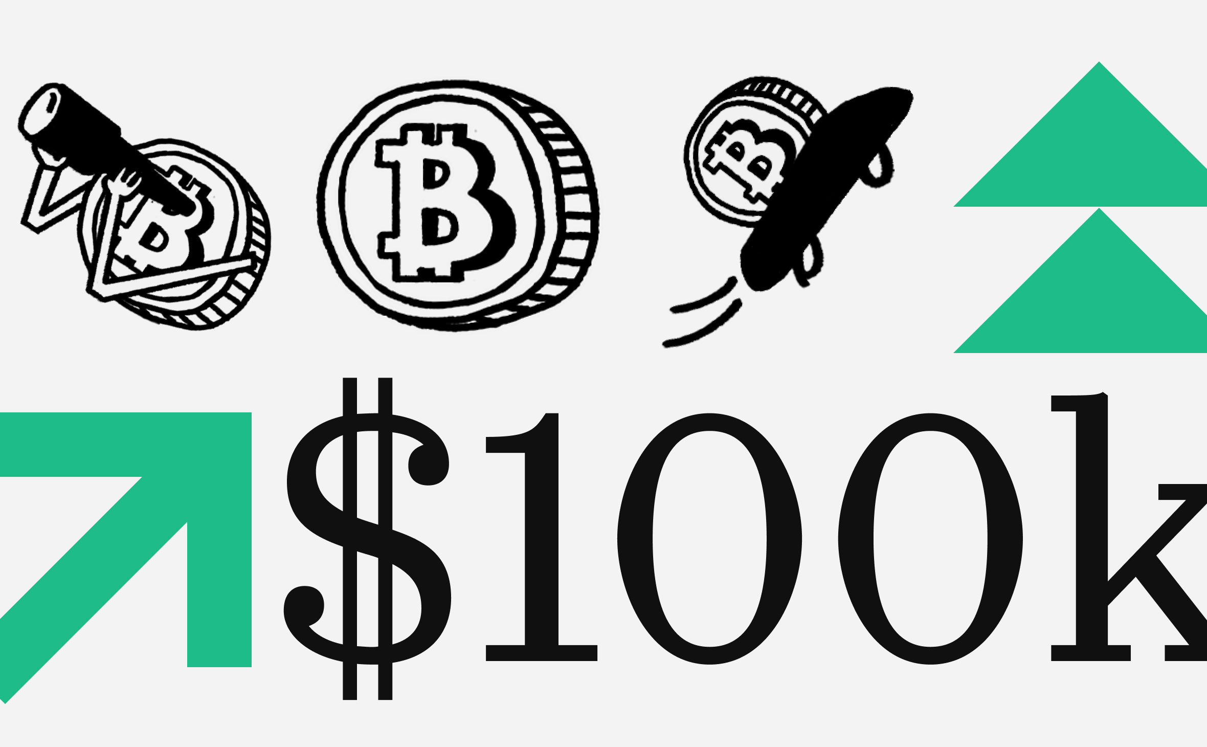 Руководители криптопроектов предсказали рост курса биткоина до $100 тыс.