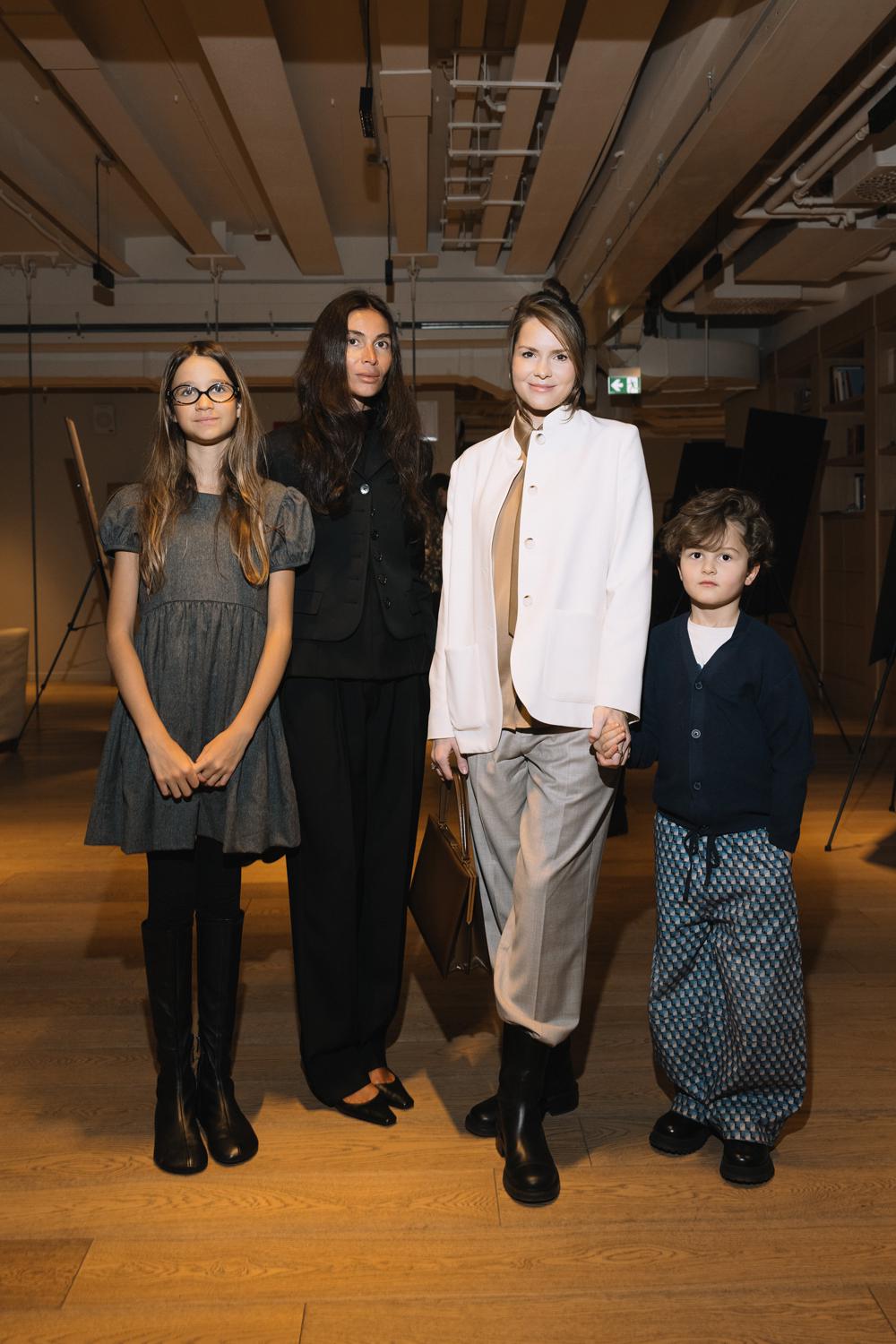 Оксана Рим и Екатерина Ланцман с детьми