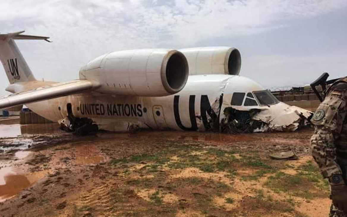 В Мали самолет миссии ООН совершил жесткую посадку