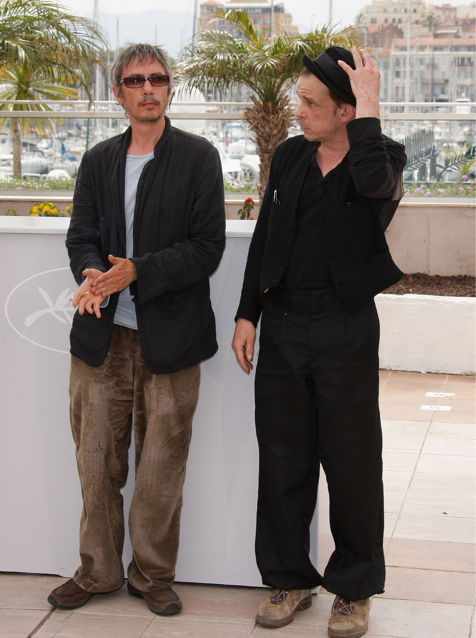 Леос Каракс и Дени Ланван&nbsp;на Каннском кинофестивале 2008 года, где был показан фильм &laquo;Токио!&raquo;