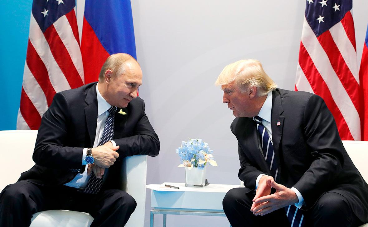Дональд Трамп и Владимир Путин