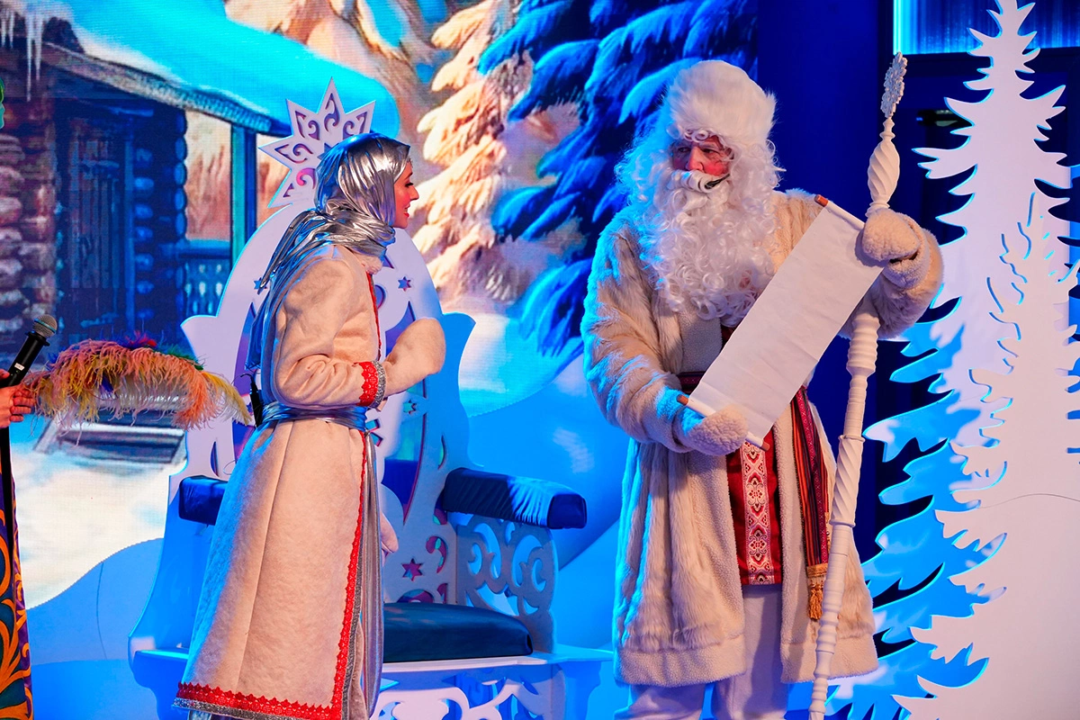 В Национальном центре «Россия» стартовал новогодний проект