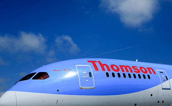 Самолет авиакомпании Thomson. Архивное фото
