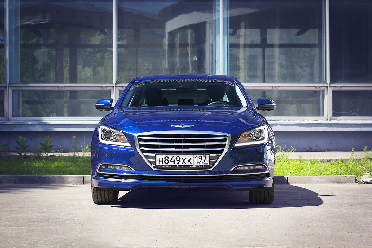 Красота по-корейски. Тест-драйв Hyundai Genesis :: Autonews