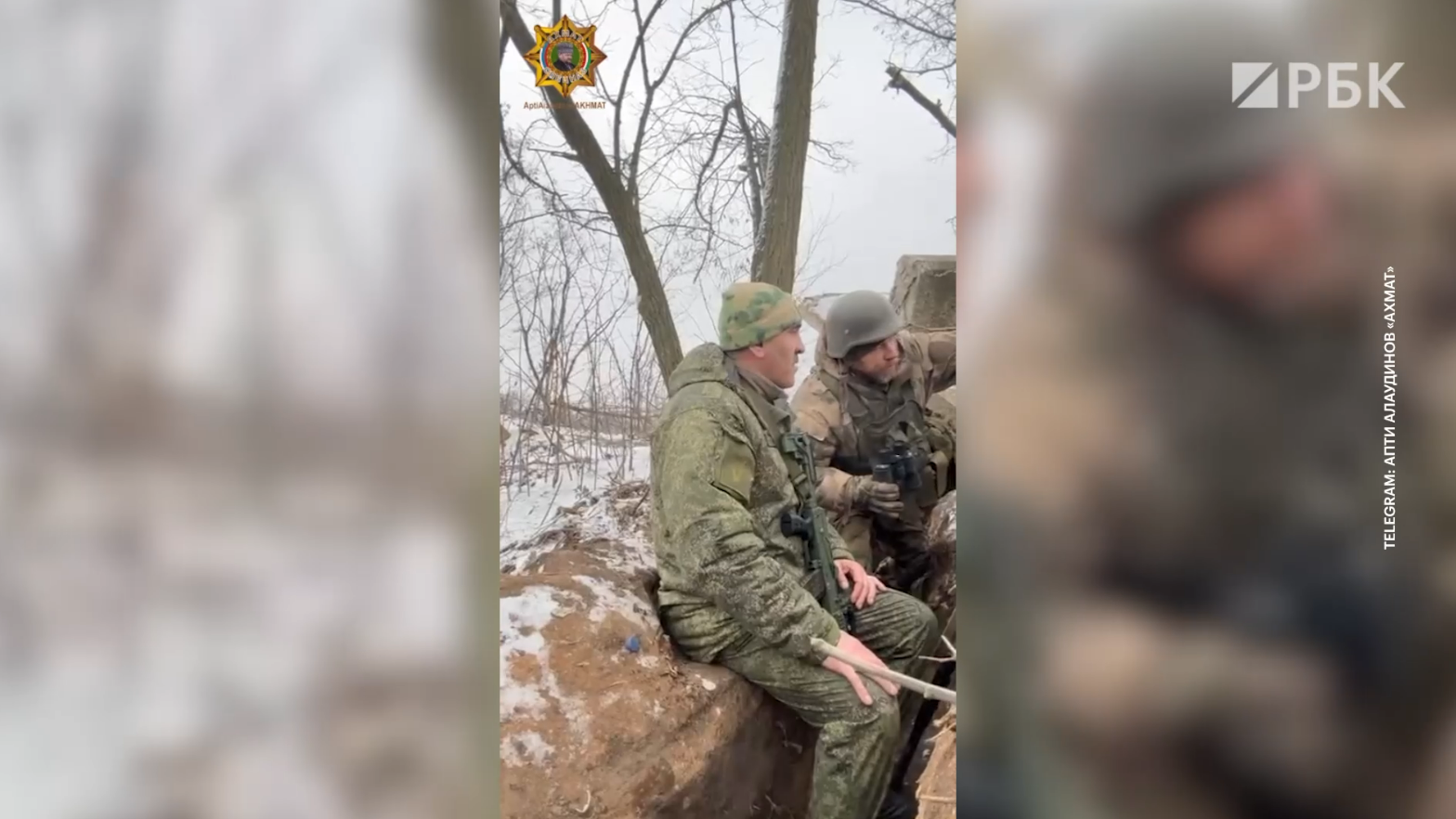 Командир Ахмата опубликовал новое видео с Евкуровым на фронте
