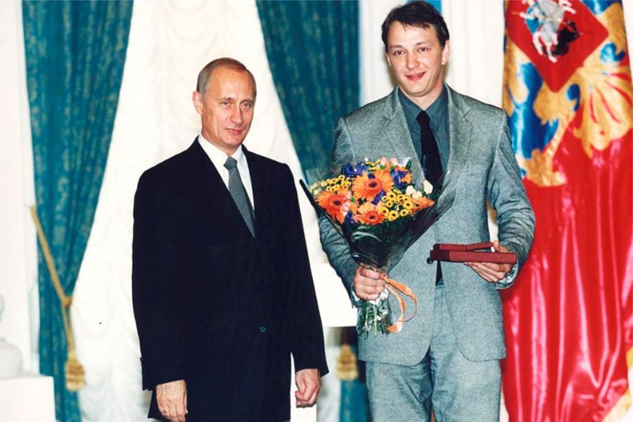 Марат Башаров и Владимир Путин