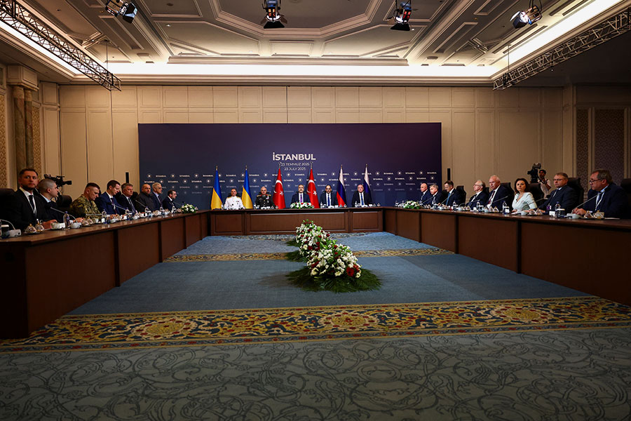 Второй раунд&nbsp;мирных переговоров между Россией и Украиной в Стамбуле, Турция, 23 июля 2025 года