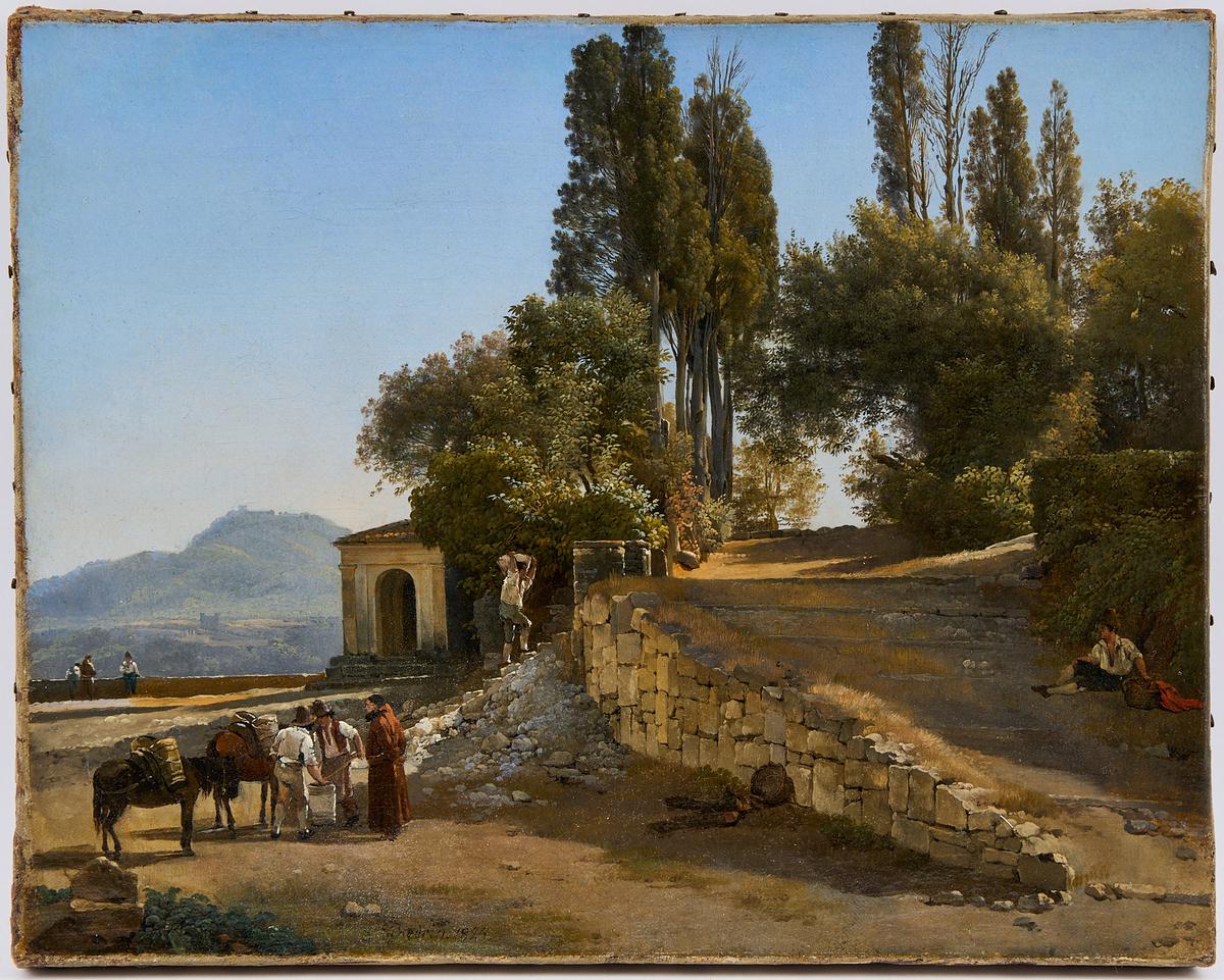 Сильвестр Щедрин, &laquo;Итальянский пейзаж&raquo; (1824)