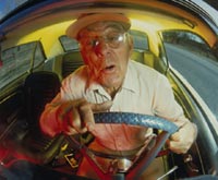 В США оштрафован самый старый водитель