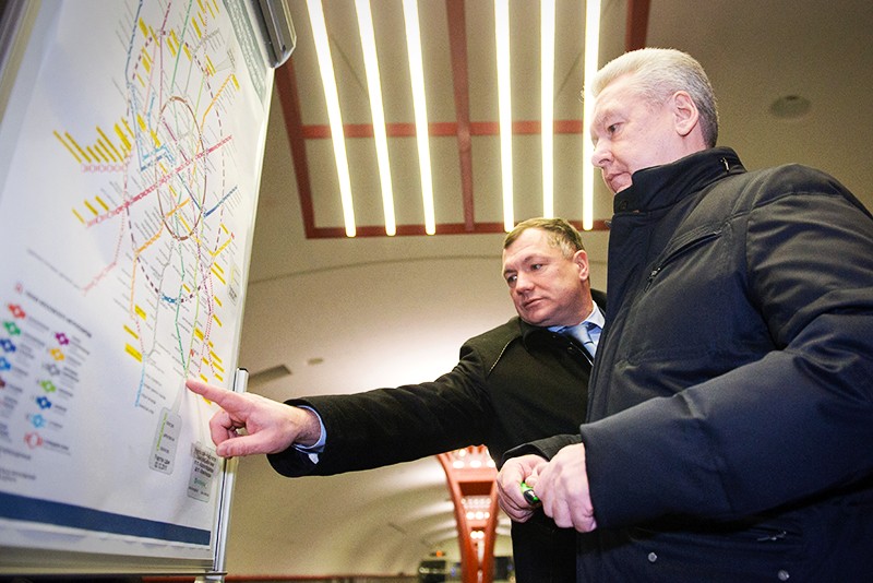 Под руководством вице-мэра Москвы Марата Хуснуллина за три прошедших года в столичном метрополитене построено 25 км тоннелей, 13 станций и три депо