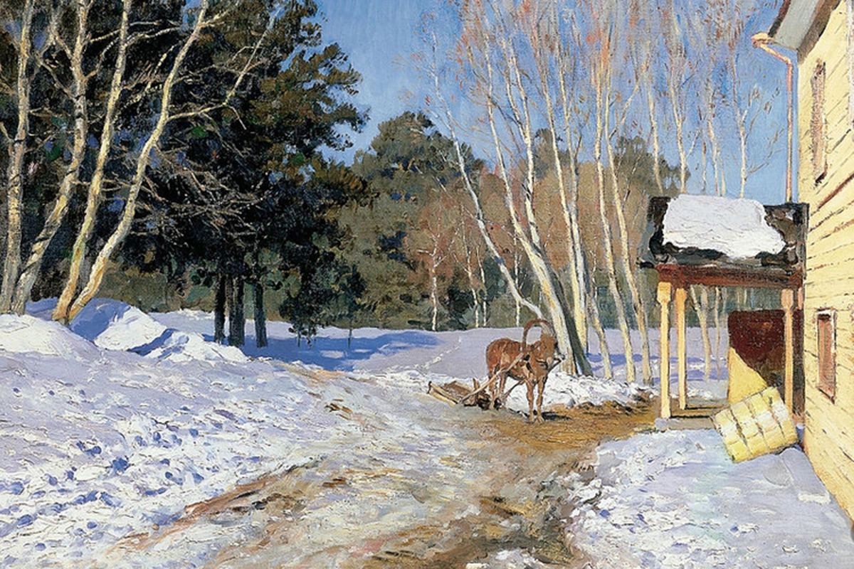 Исаак Левитан, «Март» (1895)