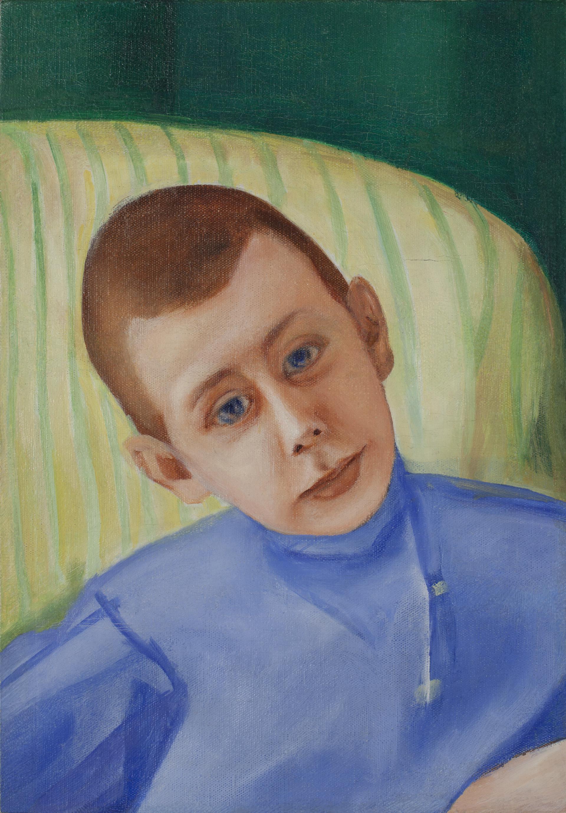 Фавста Шихманова,&nbsp;&laquo;Портрет Мальчика (Николай Тройницкий)&raquo;,&nbsp;середина 1910-х. Частное собрание, Санкт-Петербург