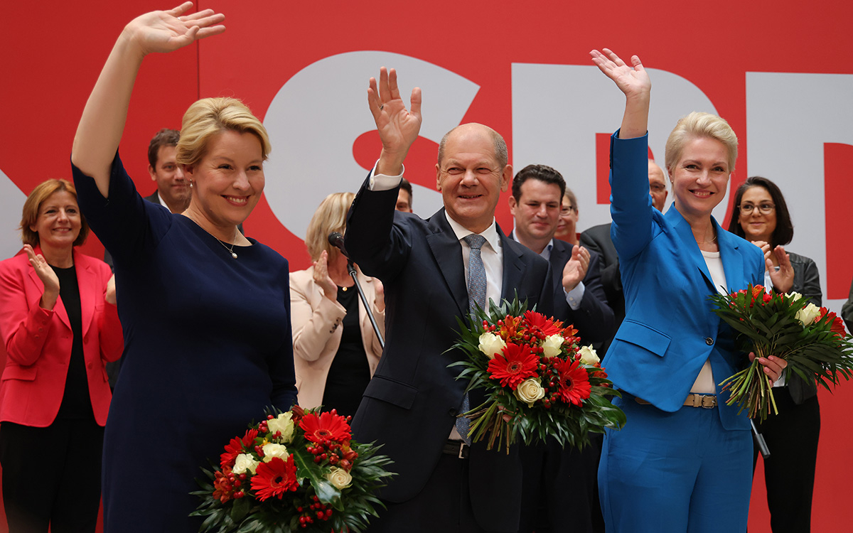Будущий канцлер Германии попал в зависимость от либералов и «Зеленых»