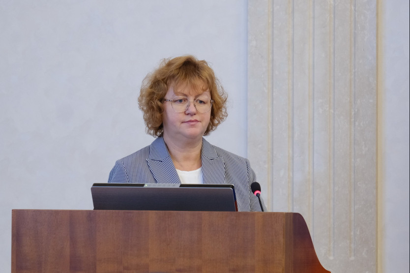 Министр труда и социального развития Новосибирской области Елена Бахарева