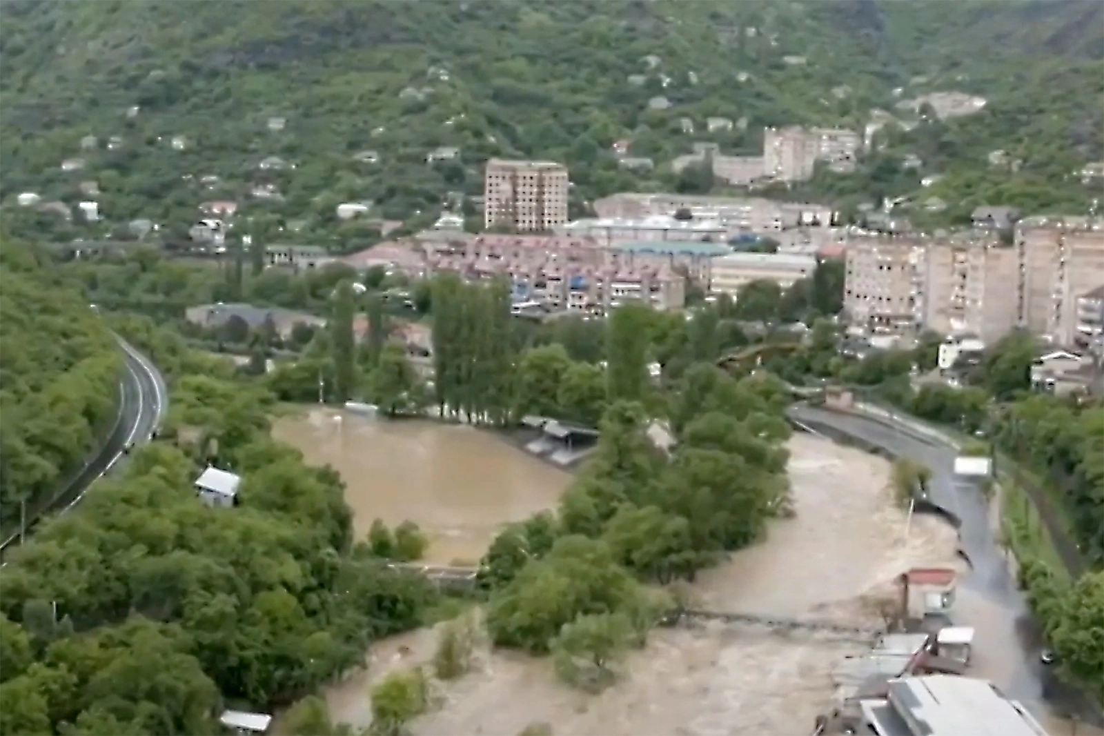 Город Алаверди, река Дебед