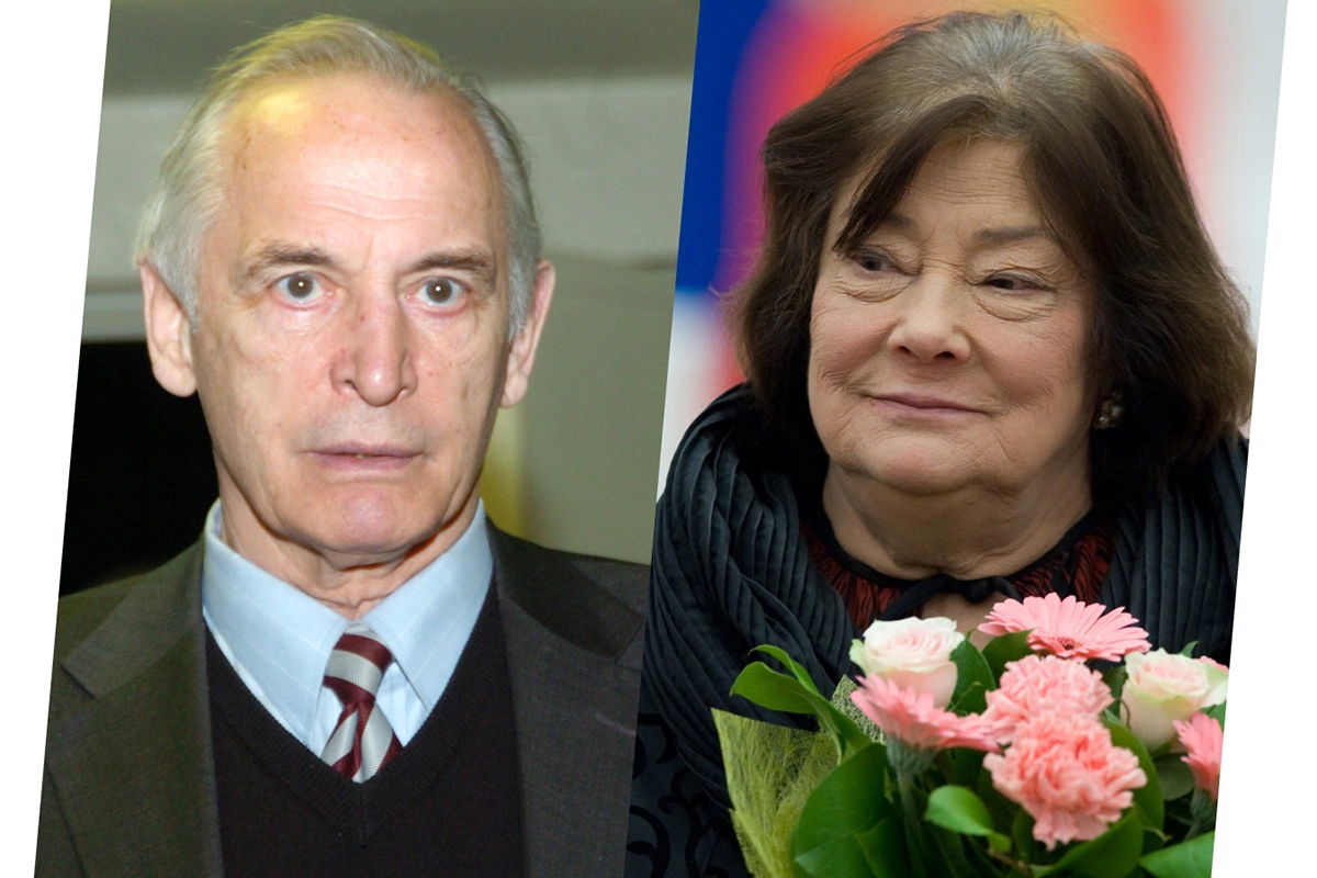 Василий Лановой и Татьяна Самойлова