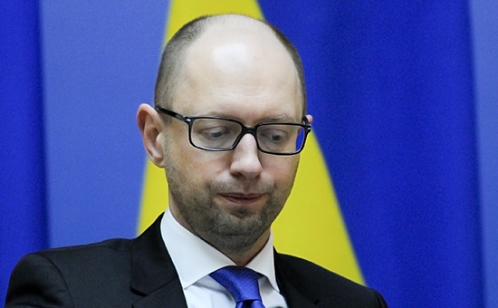 Глава правительства Украины Арсений Яценюк