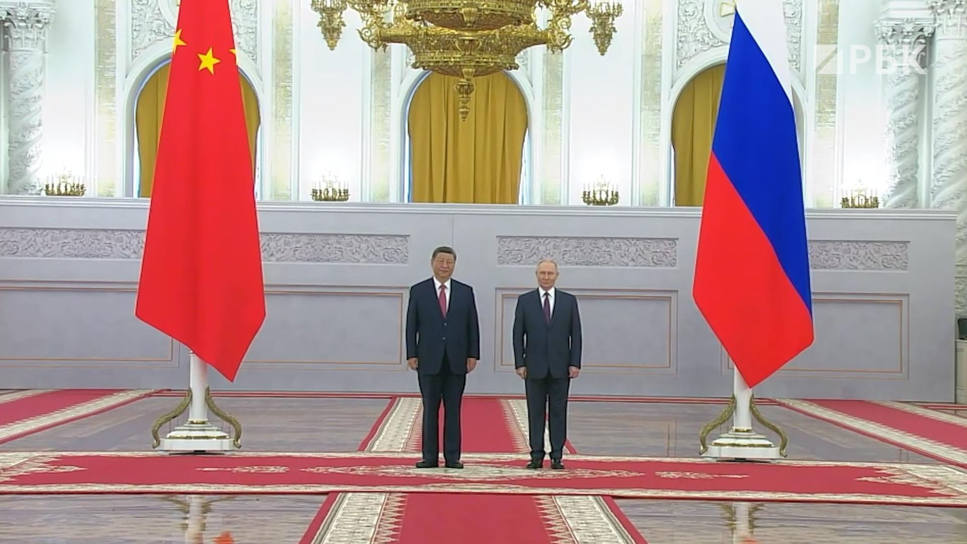 В Кремле началась встреча Путина и Си Цзиньпина