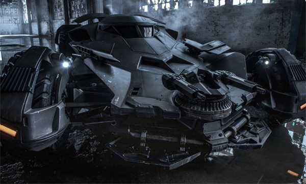 В сети рассекретили автомобиль из фильма Бэтмен против Супермена