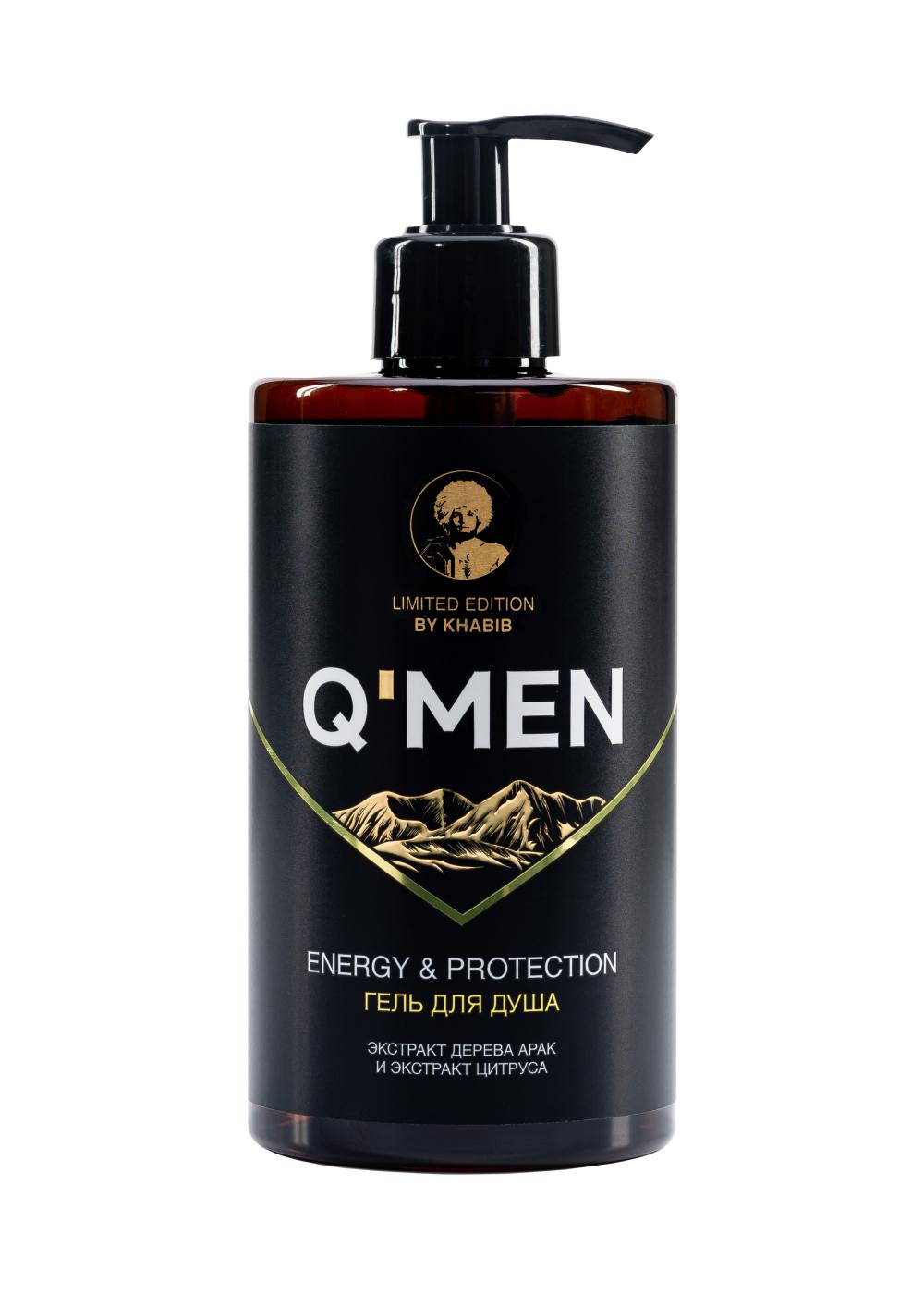 Гель для душа Energy &amp; Protection, Q&#39;Men