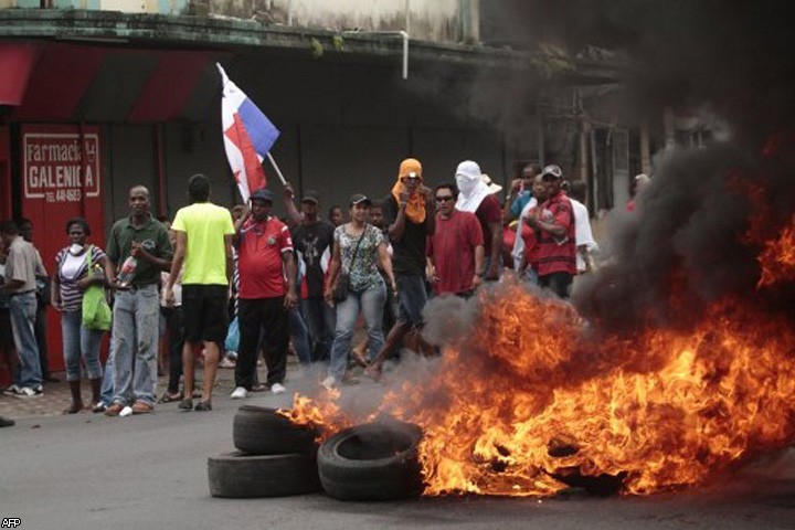 Массовые беспорядки в Панаме