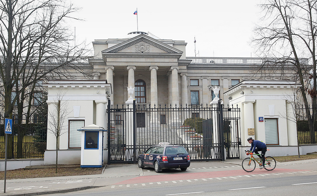Здание посольства Российской Федерации в Варшаве