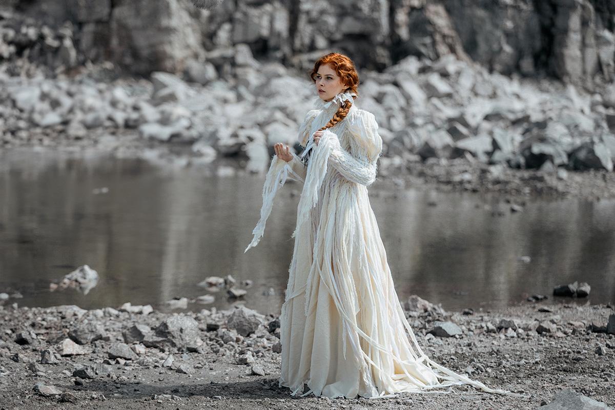 На съемках сериала «Очарованные»