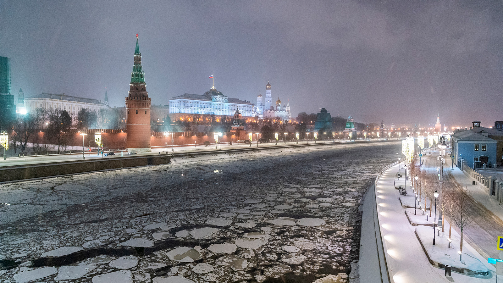 В Москву пришли первые декабрьские морозы