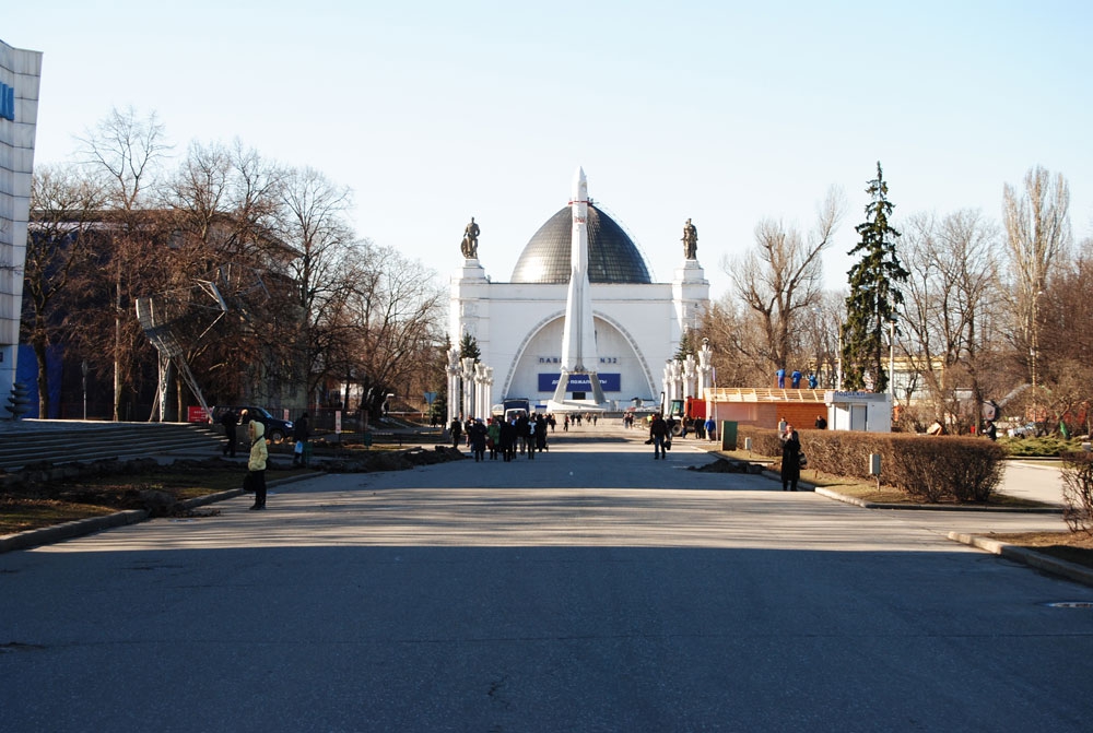 Купол павильона Космос архитекторы сравнили с Собором Айя София в Стамбуле