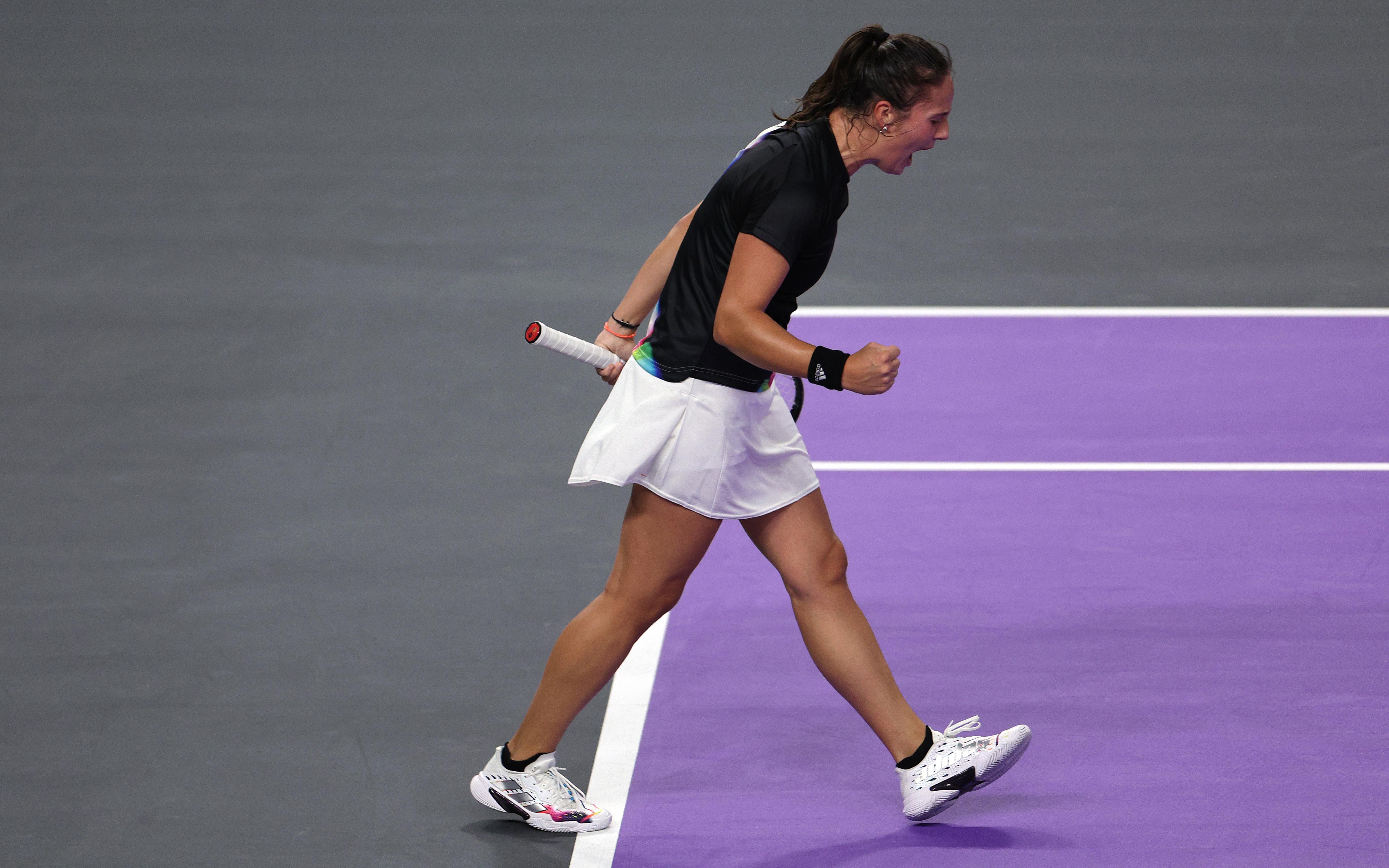 Касаткина одержала первую победу на Итоговом турнире WTA