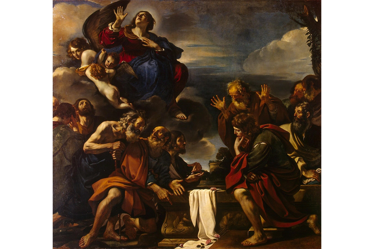 Картина Гверчино «Вознесение Марии» (около 1623 года)