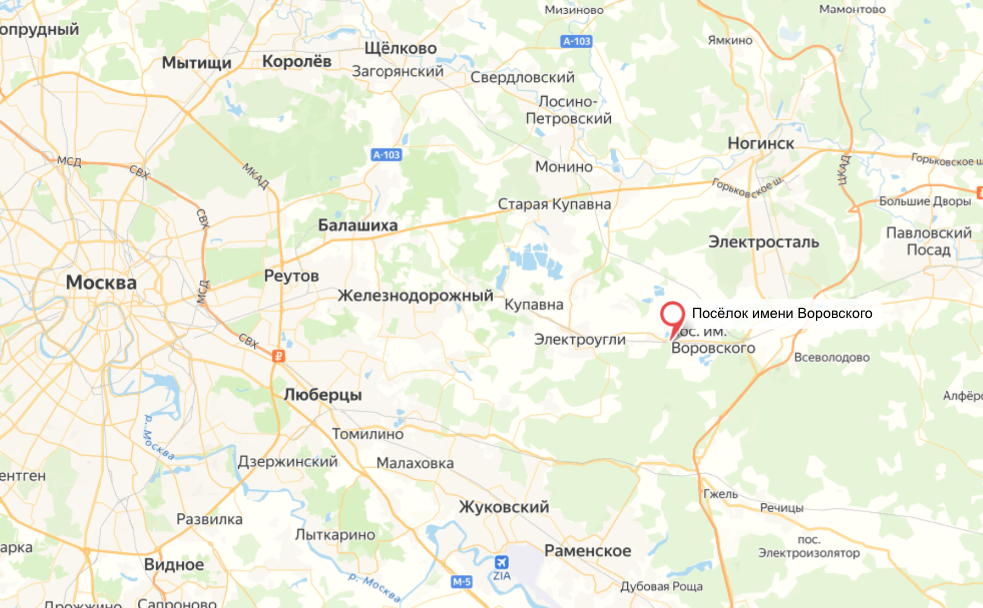 сервис «Яндекс.Карты»