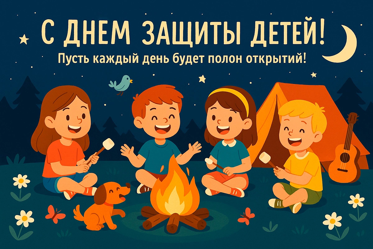 Открытки с Днем защиты детей. 30 красивых, советских открыток на 1 июня