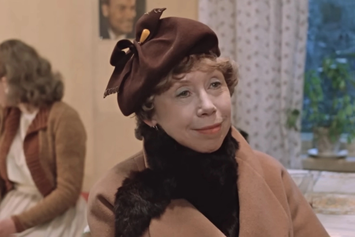 Евгения Ханаева в фильме «Москва слезам не верит» (1979), режиссер Владимир Меньшов