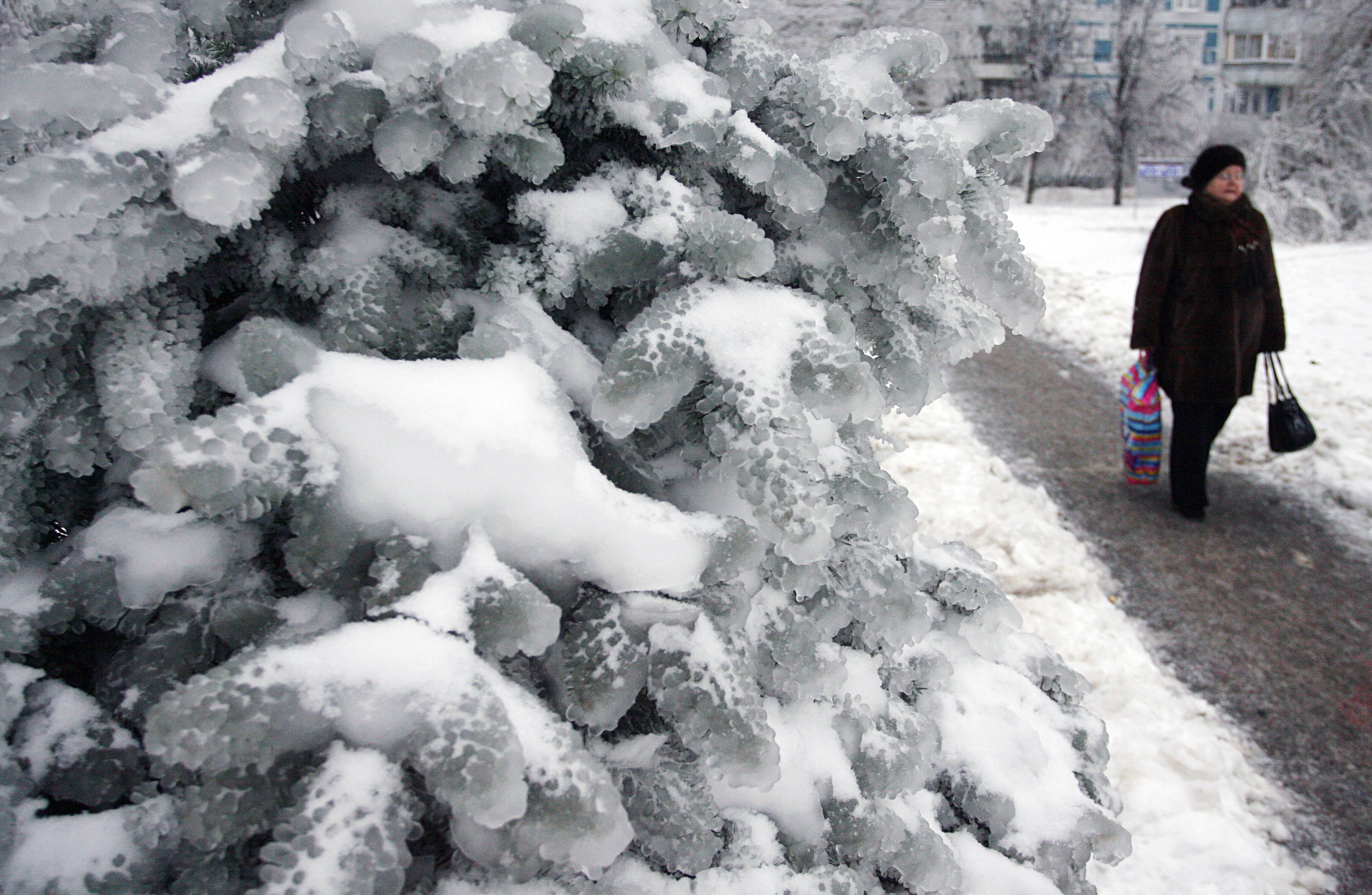 ледяной дождь в москве 2010