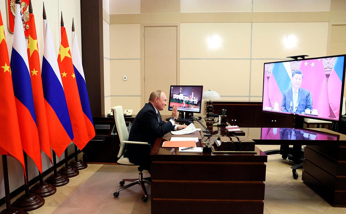 Переговоры Владимира Путина и Си Цзиньпина