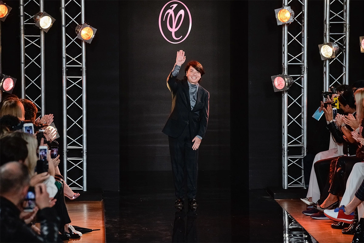 <p>Валентин Юдашкин на показе одноименного бренда&nbsp;в рамках Недели женской моды в Париже, 2015 год&nbsp;</p>