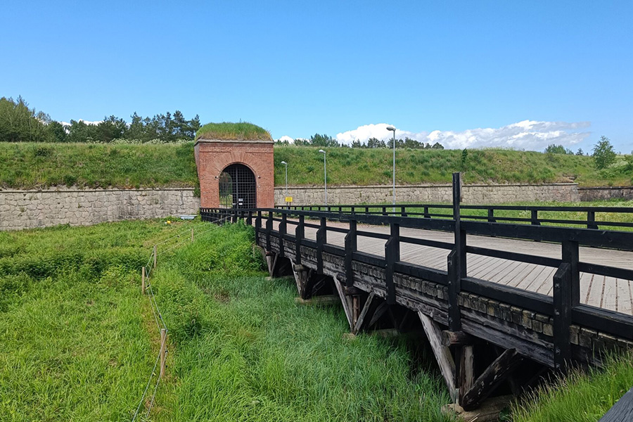 Крепость Кюменегород в городе Котка, Финляндия