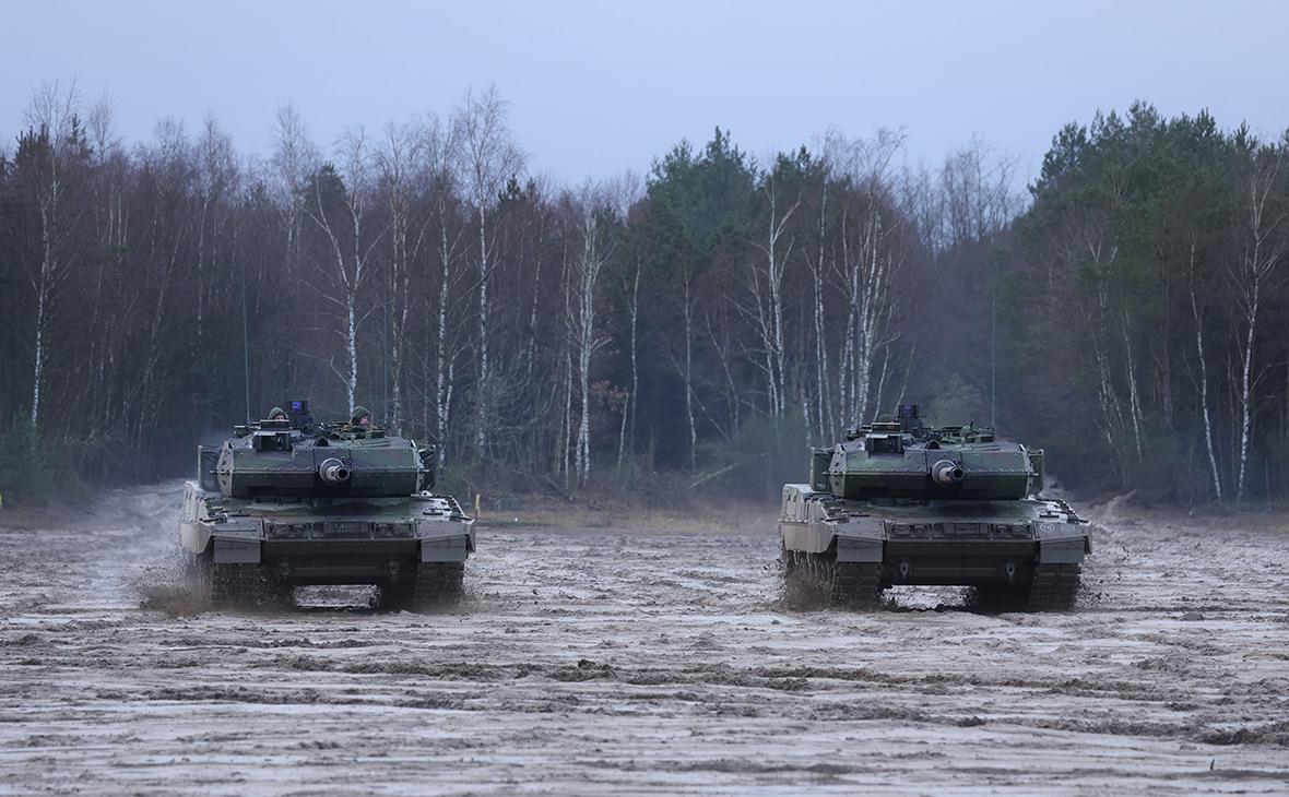 Германия назвала общее число танков Leopard, которое получит Украина
