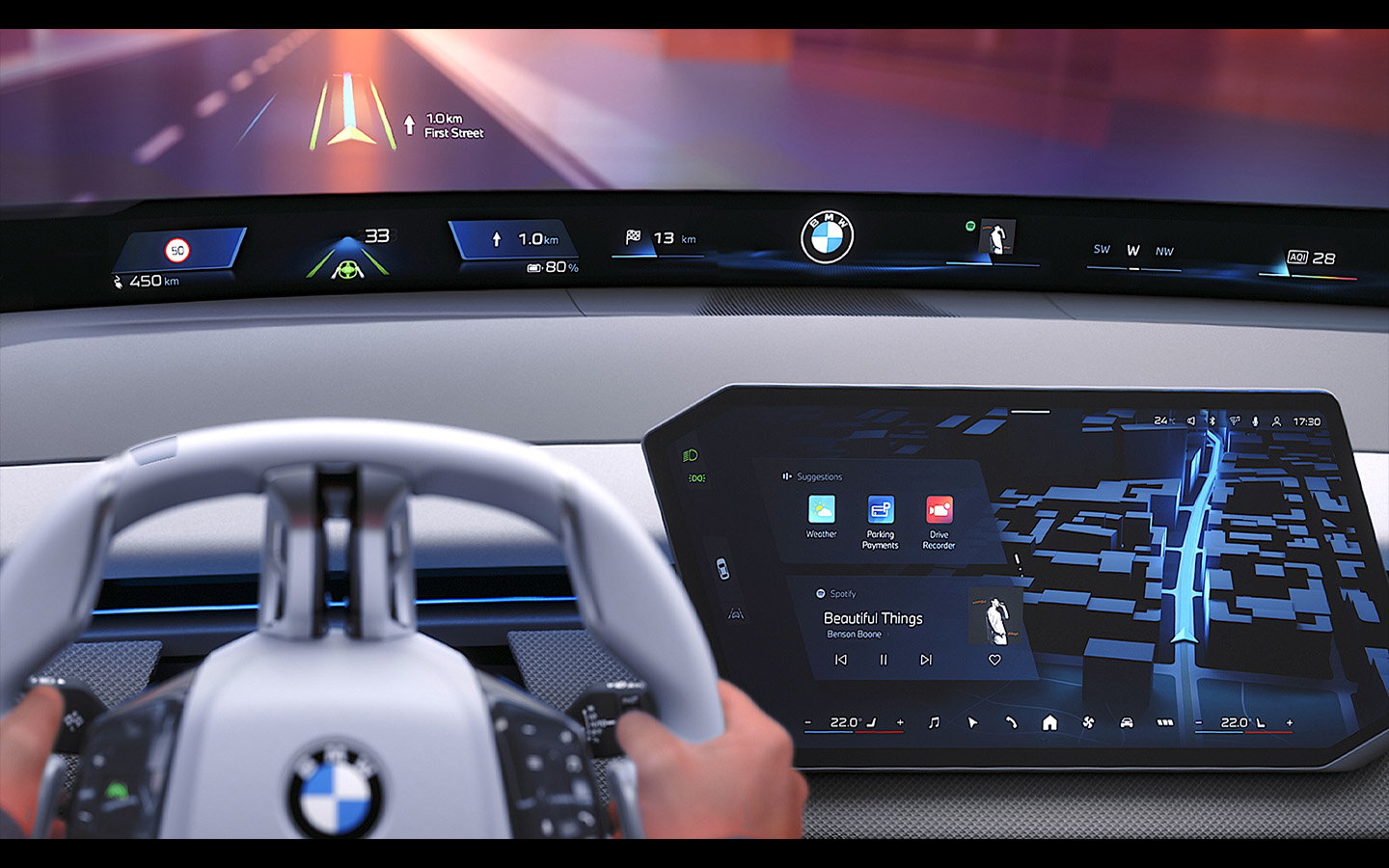 BMW iDrive Panoramic Vision