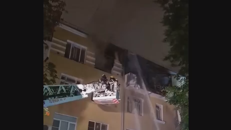 МЧС сообщило о погибшем в пожаре на Мытной улице в Москве