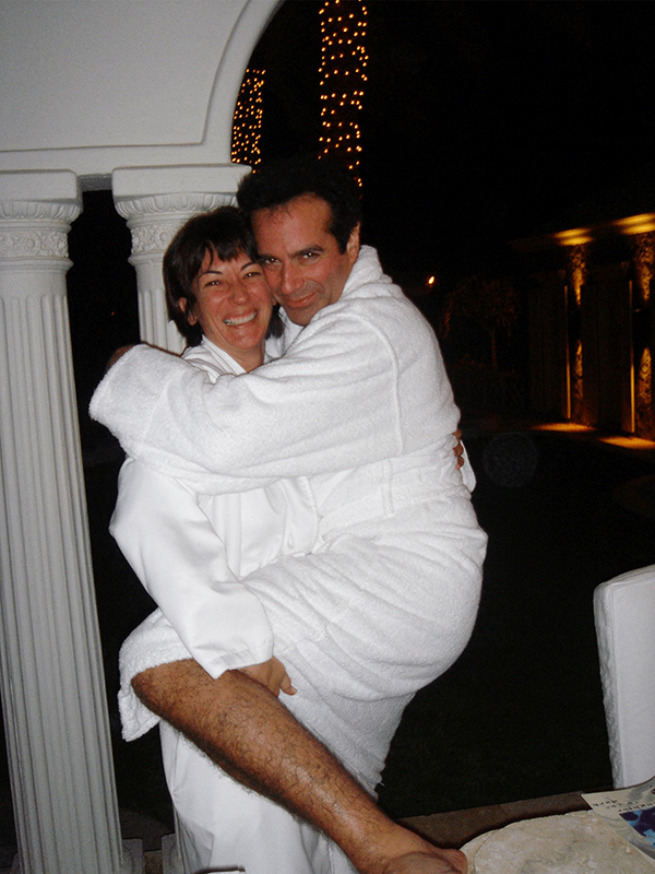 Гислейн Максвелл и Дэвид Копперфильд