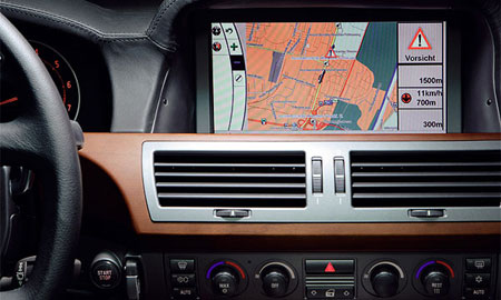 BMW будет комплектовать GPS картами Москвы и Подмосковья