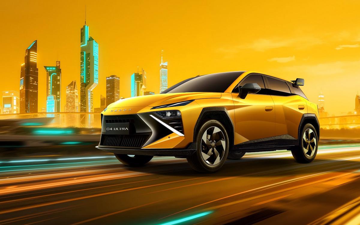 Началось производство «геймерского» кроссовера Omoda C4. Пять его фишек