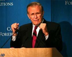 Дж.Буш выступил в защиту Д.Рамсфелда